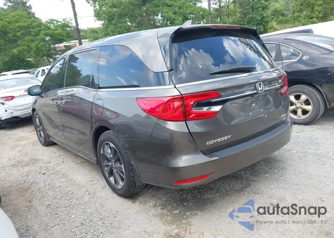 2022 Honda Odyssey Elite из США, поврежденный, VIN 5FNRL6H9XNB042639